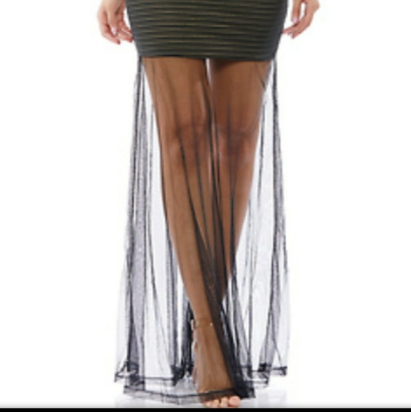 Maxi sheer dress - Picture 5 of 8